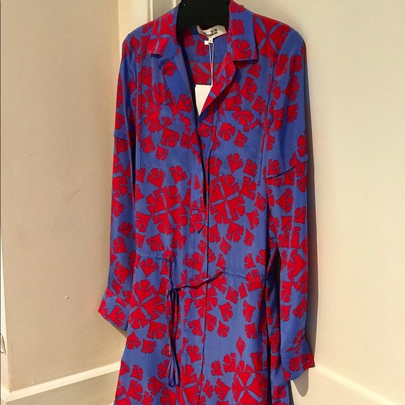 dvf taya dress